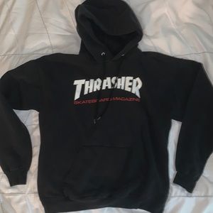 Black Thrasher Hoodie